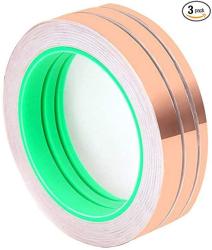 30m Copper Foil Tape for Mosaic Stained Glass DIY Tiffany Craft Colored  Glass Welding