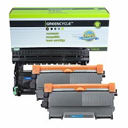 Greencycle 3 Pk TN450 TN420 DR420 Black High Yield Toner Cartridge And Drum Unit Compatible For Brother DCP-7060D HL-2230 HL-2240DW INTELLIFAX-2840 2940 Printers 2 Pack