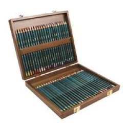 Artists Pencils - 48 In Wooden Box