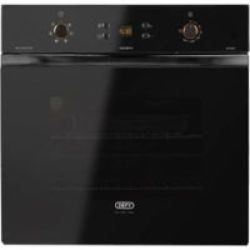 Defy 600MGE Slimline Multifunction Oven in Black