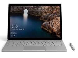Microsoft Surface Book 13.5" Touch Screen I5 8gb 128gb Ssd Silver Win 10 Pro Special Import