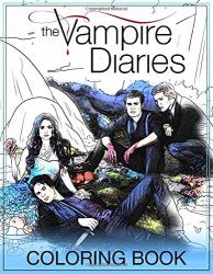 The Vampire Diaries Coloring Book: Coloring Books For Teens And Adults Fan Of The Vampire Diaries