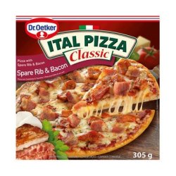 Ital Pizza Minis Spare Rib & Bacon Pizza 600G