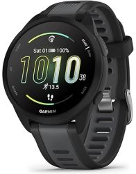 Garmin Forerunner 165 Running Smartwatch Black slate Grey