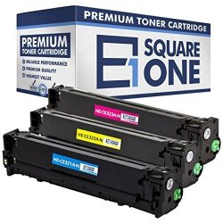 Esquareone Compatible Toner Cartridge Replacement For Hp 128A CE322A CE323A CE321A Cyan Magenta Yellow