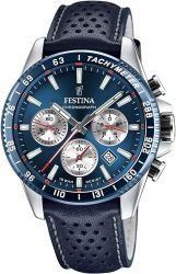 Festina Chronograph Blue Dial Men's Watch F20561 2