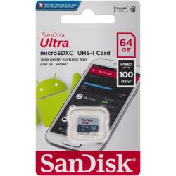 SanDisk Android Microsdxc 64GB 80MB S SDSQUNR-064G-GN3MN