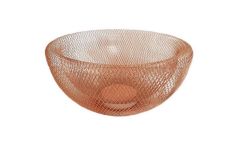 Continental Homeware - Rosegold Wire Mesh Fruit Basket