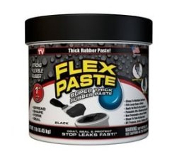 Homemark Flex Paste Black 1 Lb - Super Thick Rubberised Paste