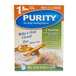 First cereal best sale for baby