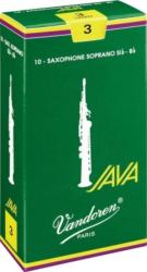 Vandoren Java Soprano Sax Reeds Box Of 10 Reeds
