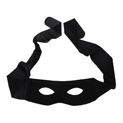 Costume Mask - Eye Mask Costume Wayman Robber Fancy Dress Black Zorro Bandit Thief - Blank Adults Comics Mask Pack Costume Feathers Scary Boys