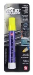 Markal 82835 F Paintstik - Rough Surfaces Solid Paint Marker, Flourescent Blue (Pack of 12)