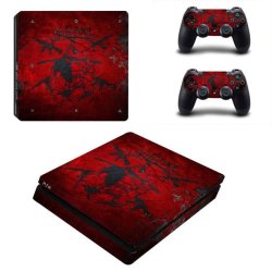 Skinnit Decal Skin For PS4 Slim: Deadpool 2017 New Version