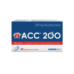 Acc 200MG Effervescent Tablets 40'S