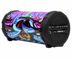 Volkano Bazooka Rap Series Bluetooth Speaker in Mixed Colours