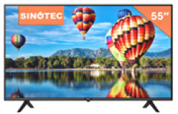 Sinotec 55INCH STL-55U20AT Uhd Android LED Tv - Resolution 3840 X 2160 Brightness 250NIT Contrast Ratio 5000:1 Response Time 9.5MS HDR10 HDR10+