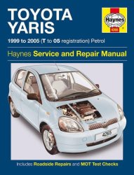 Haynes 4265 Toyota Yaris 1999 To 2005 Repair Manual