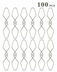 Home and Wedding Decoration Drop Ceilings,Office Classroom SBYURE Ceiling Hook Clips,100 Pack,T-Bar Squeeze Hangers Clips for Hanging a Sign from Suspended Tile//Grid