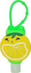 Squeezy Sanitizer Holder - Lemon