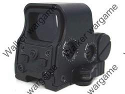 Tactical 556 Type Red green Reflex Dot Holographic Sight Quick Release - Black
