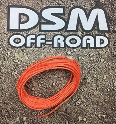 1 10 Scale Rc Winch Line Rope - 10' Long - Orange Fits Scale Warn RC4WD Integy SSD Axial SCX10 II Ascender TRX-4