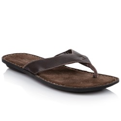 Tsonga Men's Tslops Thong Sandals - Chocolate