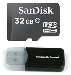 Sandisk 32GB Class 4 Micro Sdhc Memory Card For Roku Ultra Roku 4 Roku 3 Roku 2 Streaming Player With Everything But Stromboli Tm Card Reader SDSDQM-032G-B35