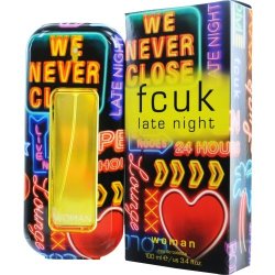 French Connection Fcuk Late Night Eau De Toilette Spray For Women 100ML Parallel Import