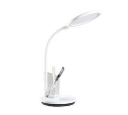 Stylish 7W LED Desk Lamp With Clutter-free Organizer Adjustable Brightness & Colour 2YRS' Warranty