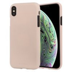 Goospery Soft Feeling Cover Iphone X & XS Dusty Sand