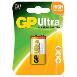 Gp Ultra Alkaline 9V Single Card