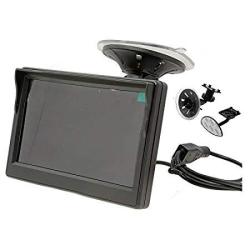 TOOGOO Lcd Rearview - 5" 800 480 Tft Lcd HD Screen Monitor For Car Rear Reverse Rearview Backup Camera Black