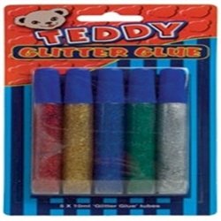 Glitter Glue Kit 5X10ML
