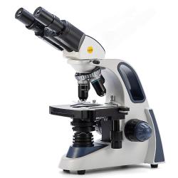 Swift SW380B 40X-2500X Magnification Siedentopf Head Research-grade Binocular Compound Lab Microscope With Wide-field 10X And 25X Eyepieces Mechanical Stage Ultra-precise Focusing