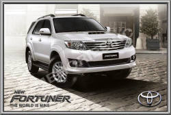 Toyota Fortuner - Classic Metal Sign