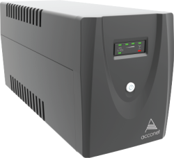 Acconet - 2000VA-1200W Offline Ups Avr Function With Inbuilt 2 X 9AH Battery