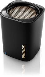Philips BT100B 37 Wireless MINI Compact Portable Bluetooth Speaker With Built-in Microphone For Phone Calls