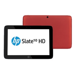 HP Slate 10 HD F4X16EA 10" 16GB Tablet with Wi-Fi in Red