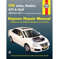 Haynes 96019 Volkswagen Jetta Rabbit Gti & Golf 2006 To 2011 Repair Manual