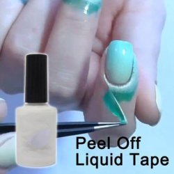 Nail Art liquid Palisade - Nail Polish Barrier - Liquid Latex - Liquid Tape - Peel Off - 10 Ml