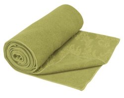 Gaiam Yoga Mat Towel Neo Baroque-green