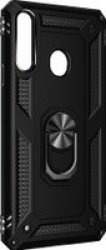 Shockproof Armor Stand Case For Samsung Galaxy A10S SM-A107F DS Black