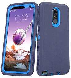 LG Stylo 4 Plus Case Hybrid High Impact Resistant Rugged Full-body Shockproof Tri-layer Heavy Duty Case With Built-in Screen Protector For LG Stylo 4