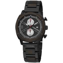 Military Chacate Preto Chronographic Wooden Watch For Men GT107-1