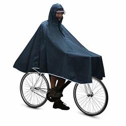 Anyoo Waterproof Rain Poncho Bike Bicycle Rain Coat Jacket Capes Lightweight Compact Reusable For Boys Men Women Adults