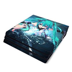 Decorative Video Game Skin Decal Cover Sticker For Sony Playstation 4 Pro Console PS4 Pro - Hatsune Miku