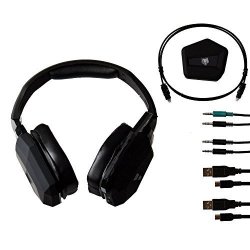 GAM3GEAR 2.4GHZ Wireless Stereo Gaming Headphone With MIC For Xbox One Xbox 360 PS4 PS3 PC Mac