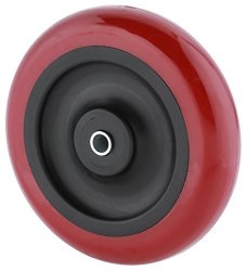 Steelex D2653 Polyurethane Wheel Red 5-INCH