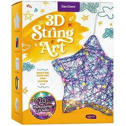 DIY String Art Kit Flower String Art Craft Kit String and Frame